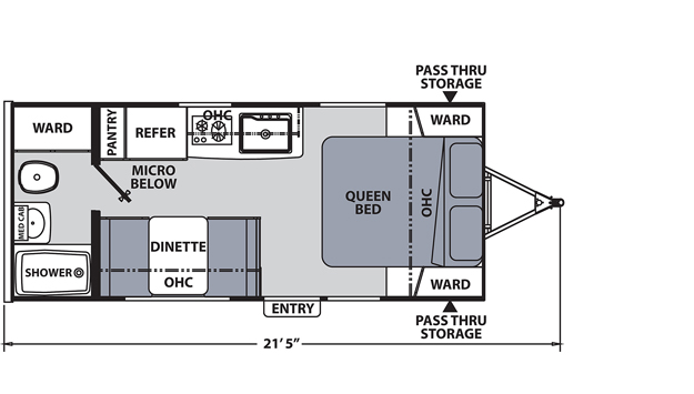 Coachmen RV Apex Nano 187RB Trailers