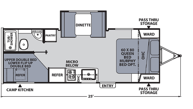 Coachmen RV Apex Nano 208BHS Trailers