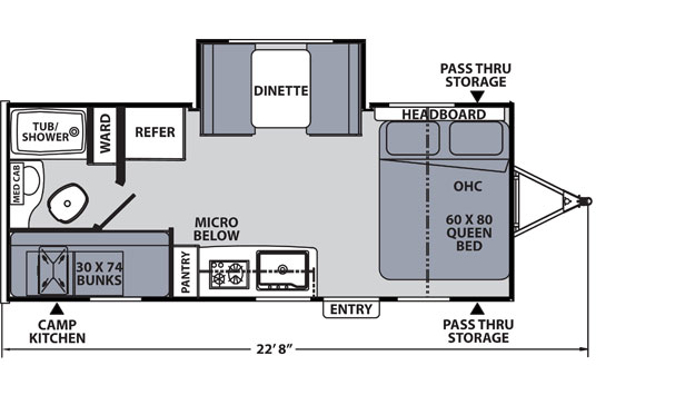 Coachmen RV Apex Nano 194BHS Trailers