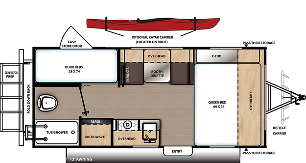 Coachmen RV Catalina Expedition 192BH Trailers