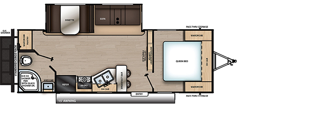 Coachmen RV Catalina Legacy Edition 243RBS Trailers