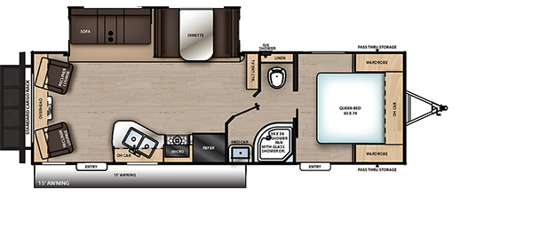 Coachmen RV Catalina Legacy Edition 263RLS Trailers