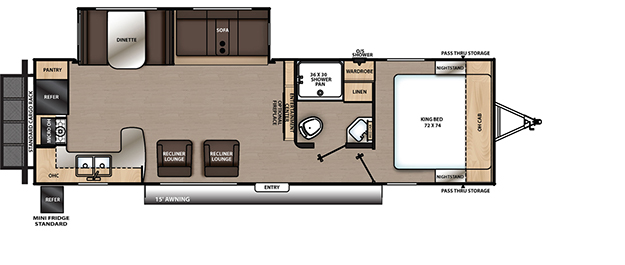 Coachmen RV Catalina Legacy Edition 283RBS Trailers