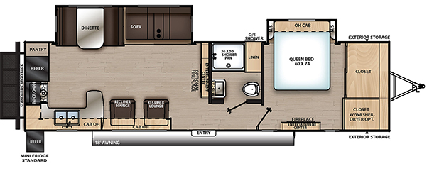 Coachmen RV Catalina Legacy Edition 303RKDS Trailers