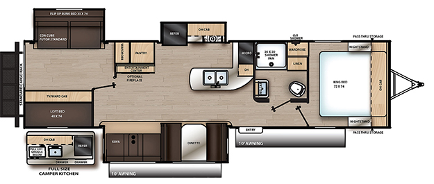 Coachmen RV Catalina Legacy Edition 333BHTSCK Trailers