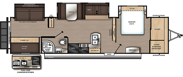 Coachmen RV Catalina Legacy Edition 343BHTSLE Trailers