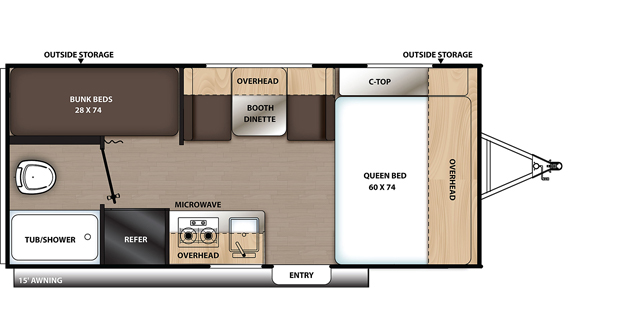 Coachmen RV Catalina Summit Series 7 174BH Trailers