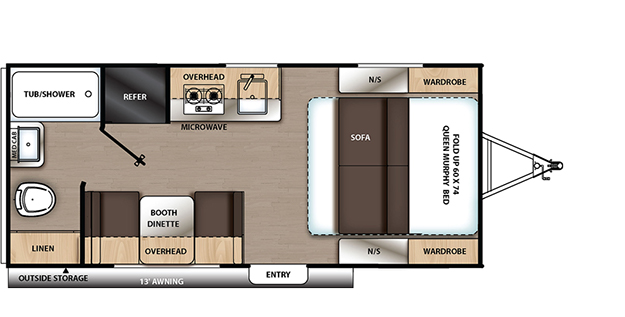 Coachmen RV Catalina Summit Series 7 174RB Trailers