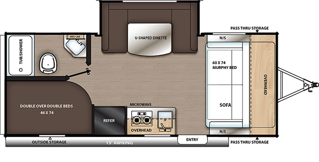 Coachmen RV Catalina Summit Series 7 184BHS Trailers