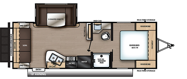 Coachmen RV Catalina Summit Series 8 231MKS Trailers