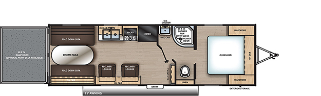 Coachmen RV Catalina Trail Blazer 26TH Toy Hauler Trailers