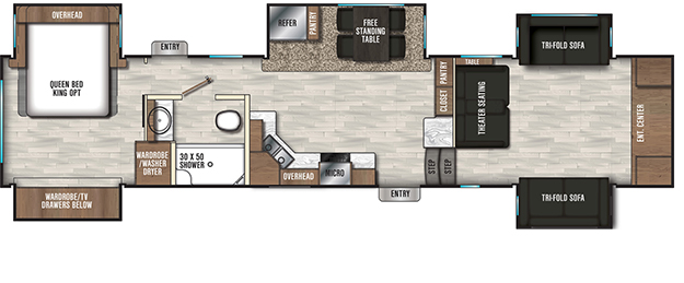 Coachmen RV Chaparral 370FL - DSO 5th Wheel Trailers