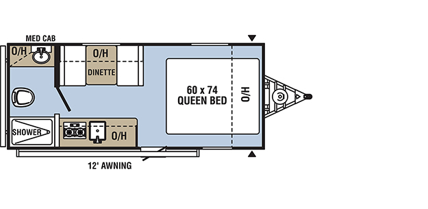 Coachmen RV Clipper Ultra Lite 17CFQ Trailers