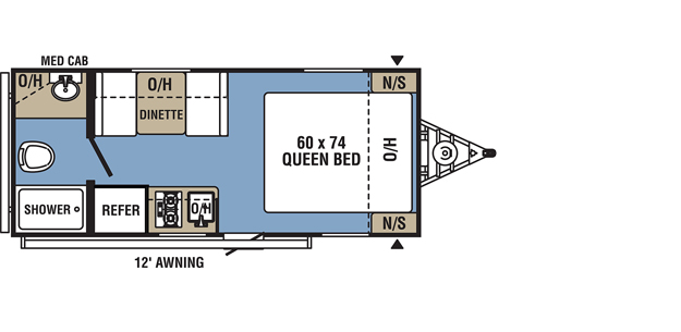 Coachmen RV Clipper Ultra Lite 17FQ Trailers