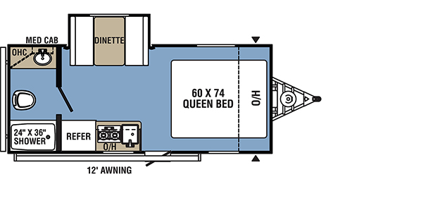 Coachmen RV Clipper Ultra Lite 17FQS Trailers