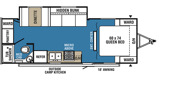 Coachmen RV Clipper Ultra Lite 21RBSS Trailers