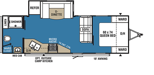 Coachmen RV Clipper Ultra Lite 24RBS Trailers