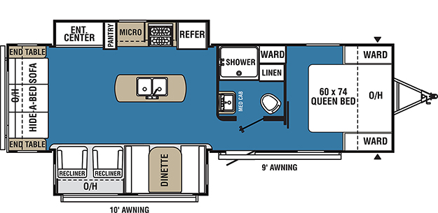 Coachmen RV Clipper Ultra Lite 28RLDS Trailers