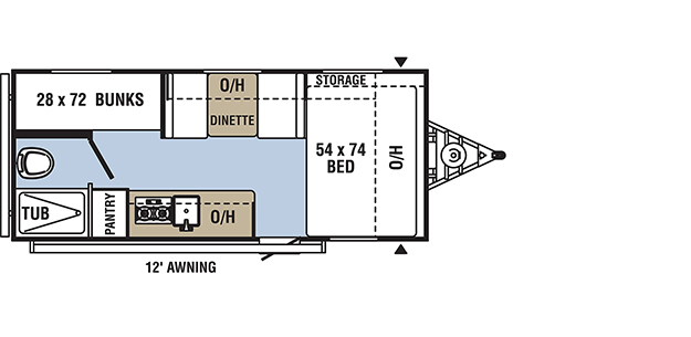 Coachmen RV Clipper Ultra Lite 17CBH Trailers