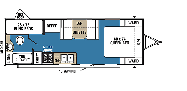 Coachmen RV Clipper Ultra Lite 21BH Trailers