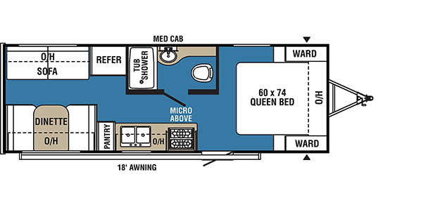 Coachmen RV Clipper Ultra Lite 21RD Trailers