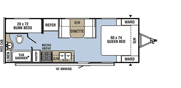 Coachmen RV Clipper Ultra Lite 21CBH Trailers