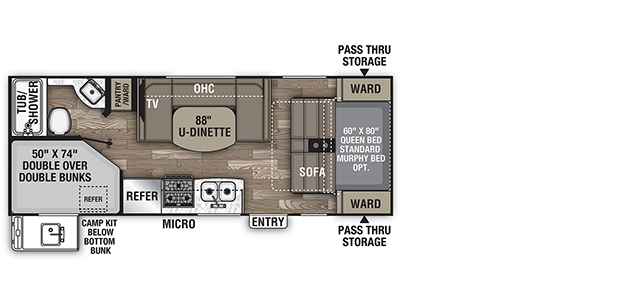 Coachmen RV Freedom Express Select 239BH Trailers