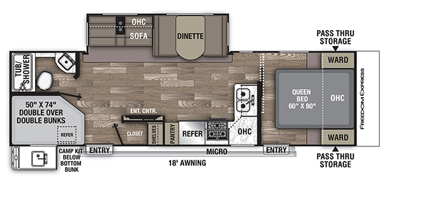 Coachmen RV Freedom Express Select 28.7SE Trailers