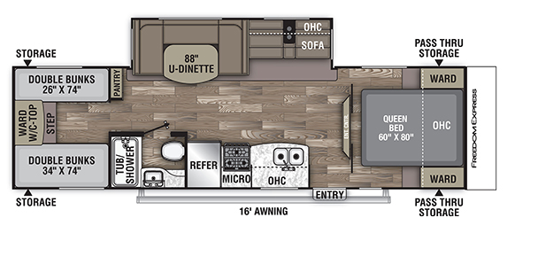 Coachmen RV Freedom Express Select 29SE Trailers