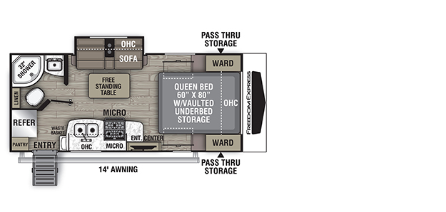 Coachmen RV Freedom Express Ultra Lite Trailers