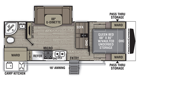 Coachmen RV Freedom Express Ultra Lite 248RBS Trailers