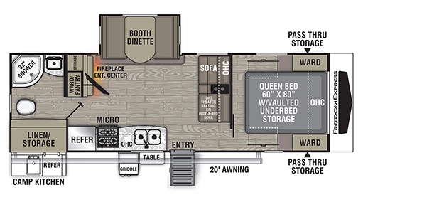 Coachmen RV Freedom Express Ultra Lite Trailers