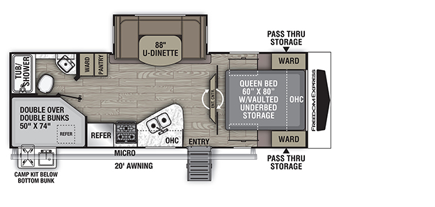 Coachmen RV Freedom Express Ultra Lite Trailers