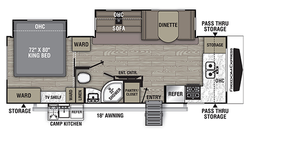 Coachmen RV Freedom Express Ultra Lite 259FKDS Trailers