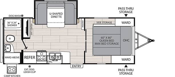 Coachmen RV Spirit / Northern Spirit XTR 2145RBX Trailers