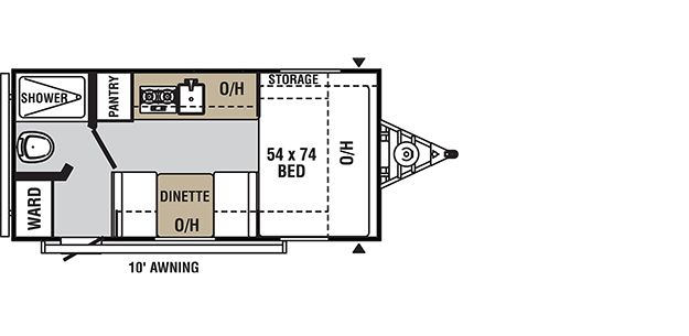 Coachmen RV Viking Ultra Lite 16SFB Trailers