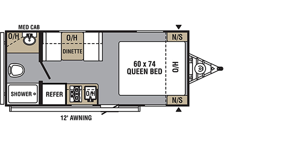 Coachmen RV Viking Ultra Lite 17FQ Trailers