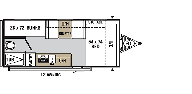 Coachmen RV Viking Ultra Lite 17SBH Trailers