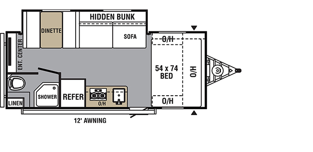 Coachmen RV Viking Ultra Lite 18RBSS Trailers