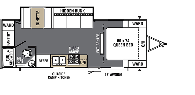 Coachmen RV Viking Ultra Lite 21RBSS Trailers