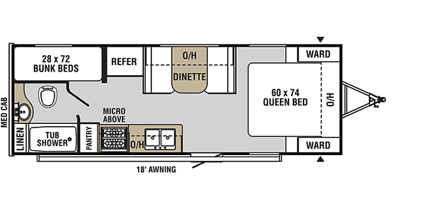 Coachmen RV Viking Ultra Lite 21SBH Trailers