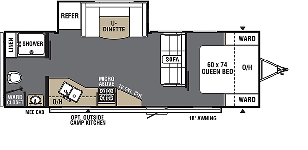 Coachmen RV Viking Ultra Lite 24RBS Trailers