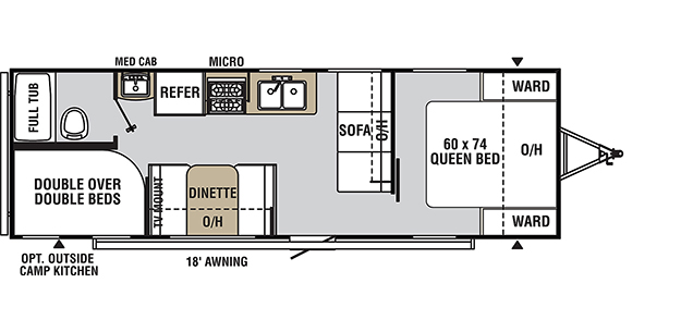 Coachmen RV Viking Ultra Lite 26SBH Trailers