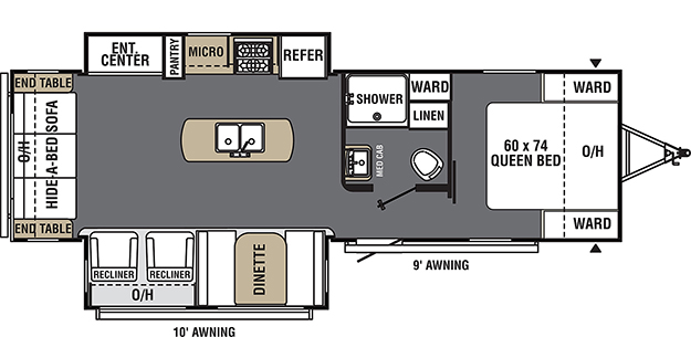 Coachmen RV Viking Ultra Lite 28RLDS Trailers